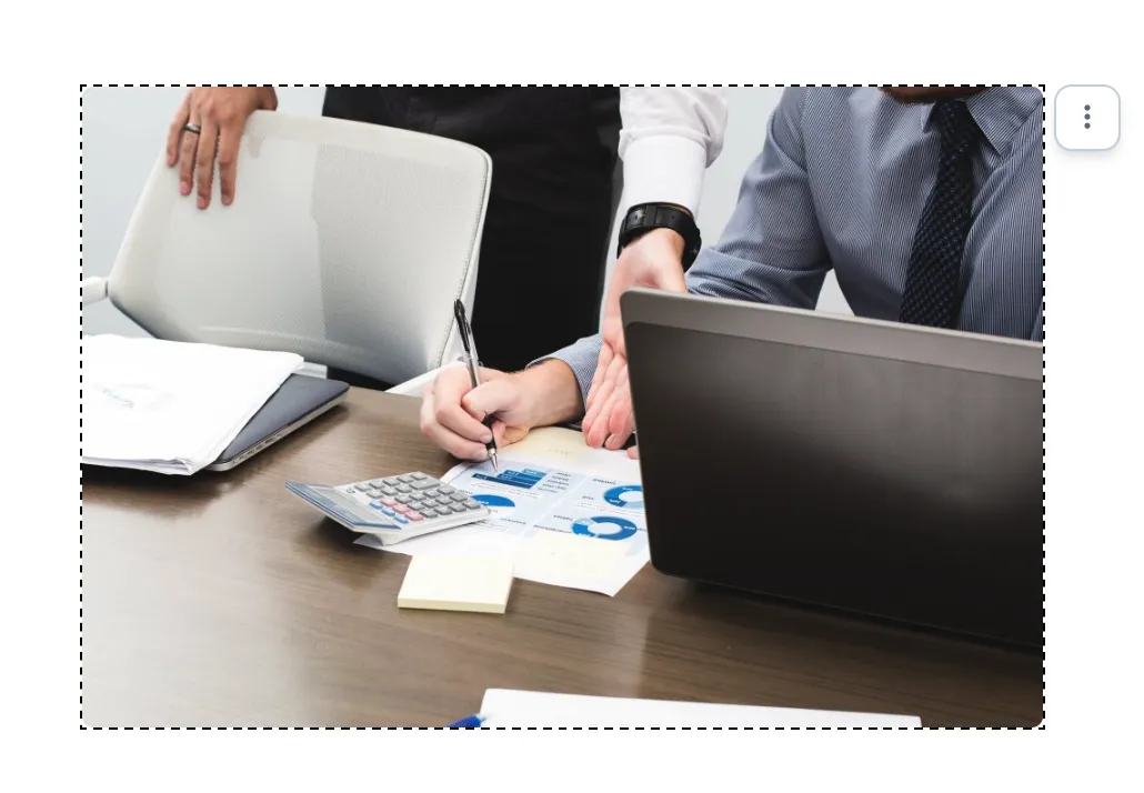 Element selecteren in de editor