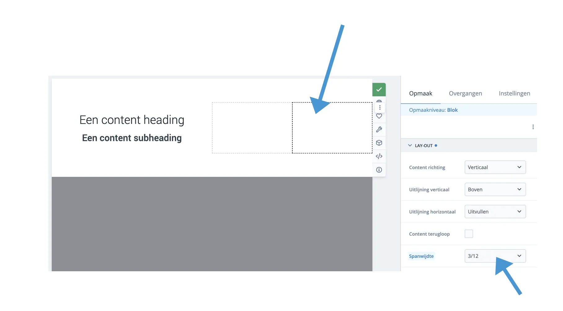 Derde kolom toegevoegd